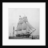 Whaling Ship at a Dock by Anonymous
