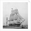Whaling Ship at a Dock by Anonymous