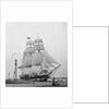 Whaling Ship at a Dock by Anonymous
