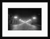 Lights Along a Foggy Street by Anonymous