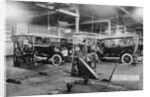 Automobile Assembly Area by Anonymous