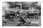 Automobile Assembly Area by Anonymous