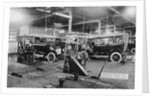 Automobile Assembly Area by Anonymous