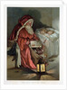 Illustration Entitled The New Picture Book Depicting a Visit from Santa by Anonymous