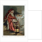 Illustration Entitled The New Picture Book Depicting a Visit from Santa by Anonymous