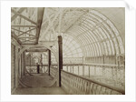 Photograph of Interior View Showing Upper Gallery in Crystal Palace, London by Philip Henri Delamotte