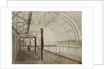 Photograph of Interior View Showing Upper Gallery in Crystal Palace, London by Philip Henri Delamotte