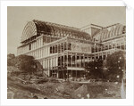 South End of Crystal Palace During Construction by Anonymous