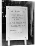 Sign Outside Sex Cinema by Anonymous