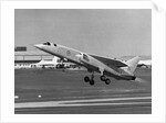 First Flight of BAC TSR.2 by Anonymous