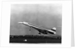 Taking Off For The First Time At 3.30 p.m. Is Concorde 001. by Anonymous