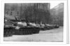 Russian Tanks in Budapest by Anonymous