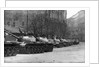 Russian Tanks in Budapest by Anonymous