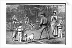 Edward Prince of Wales Playing Tennis in 1883 by Anonymous