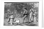 Edward Prince of Wales Playing Tennis in 1883 by Anonymous