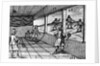Illustration of Indoor Tennis from Orbis Sensualium Pictus by Anonymous
