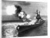 U.S.S. Missouri Firing its Guns by Anonymous