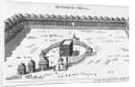Engraving of The Temple of Mecca by Anonymous