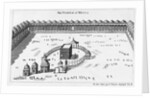 Engraving of The Temple of Mecca by Anonymous