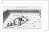 Engraving of The Temple of Mecca by Anonymous