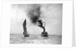 Boats on the River Thames by Corbis