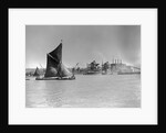 Sailboat Passes Ford Motor Works by Anonymous