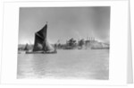 Sailboat Passes Ford Motor Works by Anonymous