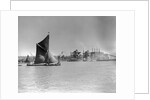Sailboat Passes Ford Motor Works by Anonymous
