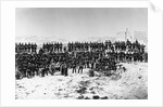 Prussian Cannons and Soldiers by Anonymous