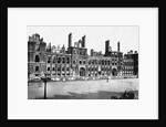 Damaged Hotel de Ville by Anonymous