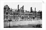 Damaged Hotel de Ville by Anonymous