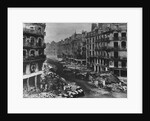 Damage in the Rue de Rivoli by Anonymous