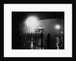 London Bus in Fog by Anonymous