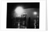 London Bus in Fog by Anonymous
