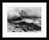 Oil Rig in Stormy Sea by Anonymous