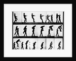 Two Men Leapfrogging by Anonymous