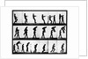 Two Men Leapfrogging by Anonymous