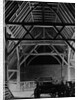 Interior of the Barley Barn at Cressing Temple by Anonymous