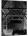 Interior of the Barley Barn at Cressing Temple by Anonymous