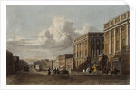 Engraving of Oxford Street in London by Anonymous