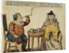A Husband and Wife Spend an Evening at Home Intaglio Print by Anonymous