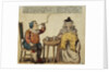 A Husband and Wife Spend an Evening at Home Intaglio Print by Anonymous