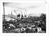 A Military Scrapyard, Rouen Docks by Anonymous