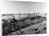 Steamer Ships in Calcutta Harbor by Anonymous