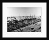 Steamer Ships in Calcutta Harbor by Anonymous