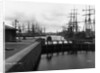 Sailing Ships in Swansea Docks by Anonymous