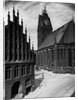 Hannover Town Hall and Church by Anonymous