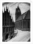 Hannover Town Hall and Church by Anonymous