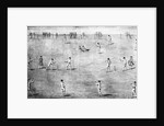 Illustration of Cricket Game by Anonymous