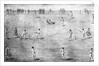 Illustration of Cricket Game by Anonymous
